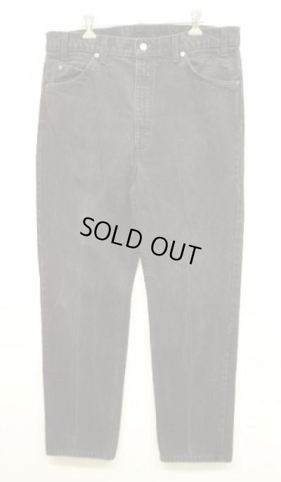 画像1: 90'S LEVIS 505 デニム ブラック USA製 W36L30 (VINTAGE)