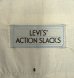 画像2: 90'S LEVIS "ACTION SLACKS" スラックス ブラック W36L30 TALONジップ (VINTAGE) (2)