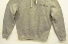 他の写真3: RALPH LAUREN "POLO COUNTRY" ハーフジップ スウェットパーカー ヘザーグレー TALONアルミジップ (USED)