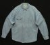 画像1: 80'S RALPH LAUREN "白タグ" 猫目ボタン シャンブレーシャツ ブルー (VINTAGE) (1)