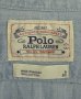 画像2: 80'S RALPH LAUREN "白タグ" 猫目ボタン シャンブレーシャツ ブルー (VINTAGE) (2)