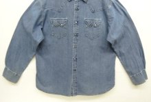 他の写真3: 90'S RALPH LAUREN "POLO SPORT" デニム ウエスタンシャツ インディゴ (VINTAGE)