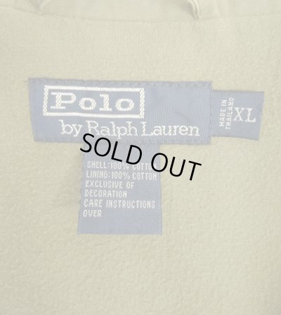 画像2: 90'S RALPH LAUREN "KEY WEST" M-41 刺繍入り ミリタリージャケット カーキ (VINTAGE)