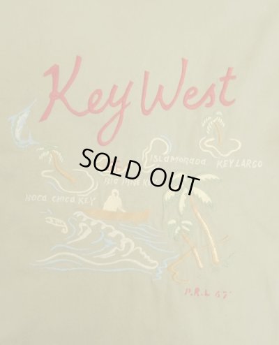 画像7: 90'S RALPH LAUREN "KEY WEST" M-41 刺繍入り ミリタリージャケット カーキ (VINTAGE)