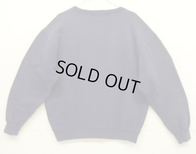 画像4: 90'S RALPH LAUREN "POLO COUNTRY" クルーネック スウェットシャツ ナス紺 (VINTAGE)