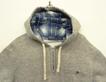他の写真1: RALPH LAUREN "POLO COUNTRY" ハーフジップ スウェットパーカー ヘザーグレー TALONアルミジップ (USED)