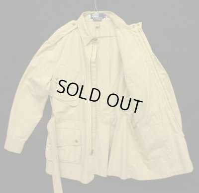 画像4: 80'S RALPH LAUREN ポプリン M-42 エアボーンジャケット ベージュ (VINTAGE)