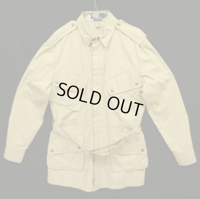 画像1: 80'S RALPH LAUREN ポプリン M-42 エアボーンジャケット ベージュ (VINTAGE)