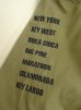 画像4: 90'S RALPH LAUREN "KEY WEST" M-41 刺繍入り ミリタリージャケット カーキ (VINTAGE)