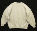 画像4: 90'S RUSSELL ATHLETIC "HIGH COTTON" 前Vガゼット付き クルーネック スウェットシャツ アッシュ USA製 (VINTAGE) (4)