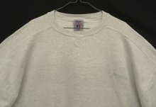 他の写真1: 90'S RUSSELL ATHLETIC "HIGH COTTON" 前Vガゼット付き クルーネック スウェットシャツ アッシュ USA製 (VINTAGE)