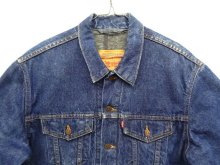 他の写真1: 90'S LEVIS "71506" スモールe 4thモデル 裏地ブランケット デニムジャケット インディゴ 42 USA製 (VINTAGE)