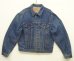 画像1: 80'S LEVIS "71506" スモールe 4thモデル デニムジャケット インディゴ 48L USA製 (VINTAGE) (1)
