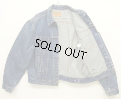 画像5: 80'S LEVIS "71506" スモールe 4thモデル デニムジャケット インディゴ 48L USA製 (VINTAGE)
