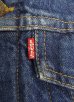 画像3: 90'S LEVIS "71506" スモールe 4thモデル 裏地ブランケット デニムジャケット インディゴ 42 USA製 (VINTAGE)