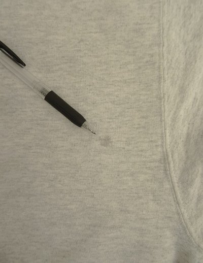 画像5: 90'S RUSSELL ATHLETIC "HIGH COTTON" 前Vガゼット付き クルーネック スウェットシャツ アッシュ USA製 (VINTAGE)