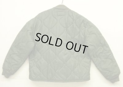 画像5: 80'S アメリカ軍 USAF "CWU-9/P" キルティング ライナージャケット セージグリーン L (VINTAGE) 