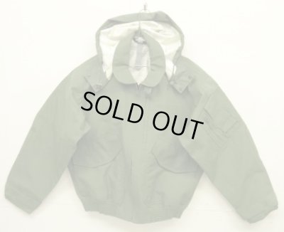 画像1: アメリカ軍 USAF "CWU-106/P" フード&チンスト付き フライトジャケット セージグリーン (DEADSTOCK) 