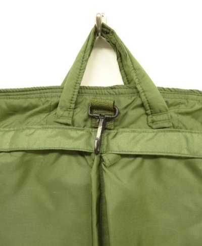 画像3: 80'S アメリカ軍 USAF フライヤーズ ヘルメットバッグ SCOVILLブラスジップ (VINTAGE)