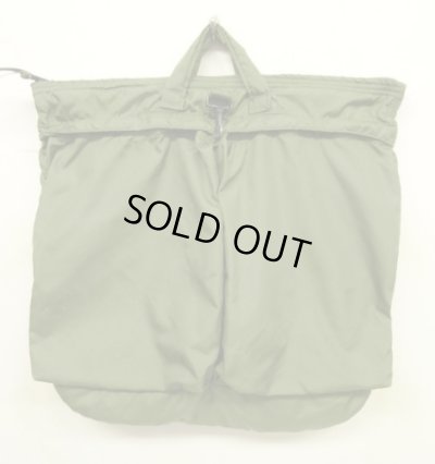 画像1: 90'S アメリカ軍 USAF フライヤーズ ヘルメットバッグ IDEALジップ (VINTAGE)