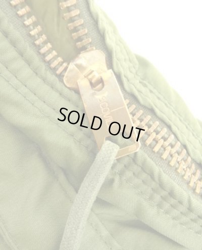 画像4: 80'S アメリカ軍 USAF フライヤーズ ヘルメットバッグ SCOVILLブラスジップ (VINTAGE)