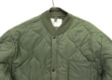 他の写真1: 90'S アメリカ軍 USAF "CWU-9/P" キルティング ライナージャケット セージグリーン L (VINTAGE) 