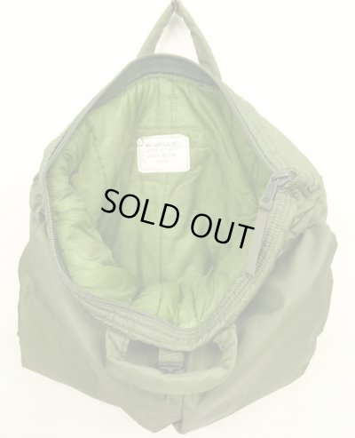 画像5: 90'S アメリカ軍 USAF フライヤーズ ヘルメットバッグ IDEALジップ (VINTAGE)