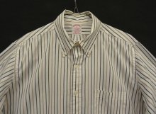 他の写真1: 90'S BROOKS BROTHERS ポプリン BDシャツ ストライプ USA製 (VINTAGE)