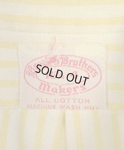 画像2: 60'S BROOKS BROTHERS "MAKERS" 6ボタン オックスフォード BDシャツ ストライプ USA製 (VINTAGE)