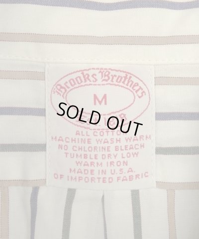 画像2: 90'S BROOKS BROTHERS ポプリン BDシャツ ストライプ USA製 (VINTAGE)
