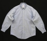 90'S BROOKS BROTHERS "MAKERS" オックスフォード BDシャツ ブルー USA製 (VINTAGE)