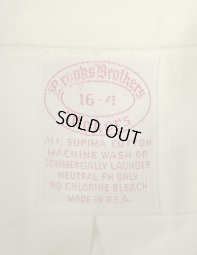 画像2: 90'S BROOKS BROTHERS "MAKERS" オックスフォード BDシャツ ホワイト USA製 (VINTAGE)