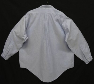 画像3: 80'S BROOKS BROTHERS "MAKERS" オックスフォード BDシャツ ブルー USA製 (VINTAGE)