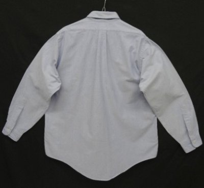 画像3: 90'S BROOKS BROTHERS "MAKERS" オックスフォード BDシャツ ブルー USA製 (VINTAGE)
