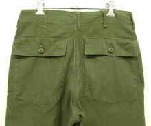 他の写真3: 70'S アメリカ軍 US ARMY "OG107" コットンサテン ベイカーパンツ W32L29 RAPIDブラスジップ (VINTAGE)