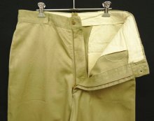 他の写真1: 60'S アメリカ軍 US ARMY コットン100% チノパンツ W34L31 RAPID製ブラスジップ (VINTAGE)