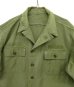 画像2: 50'S アメリカ軍 US ARMY "1st MODEL" OG107 コットンサテン ユーティリティシャツ (VINTAGE) (2)