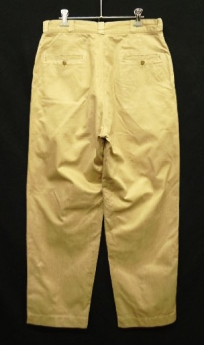 画像5: 50'S アメリカ軍 US ARMY "MIL-T-2064C" ボタンフライ チノパンツ W32L33 (VINTAGE)