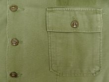 他の写真2: 50'S アメリカ軍 US ARMY "1st MODEL" OG107 コットンサテン ユーティリティシャツ (VINTAGE)