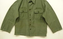 他の写真3: 50'S アメリカ軍 US ARMY "1st MODEL" OG107 コットンサテン ユーティリティシャツ (VINTAGE)