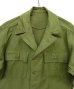 画像3: 50'S アメリカ軍 US ARMY "1st MODEL" OG107 コットンサテン ユーティリティシャツ (DEADSTOCK) (3)
