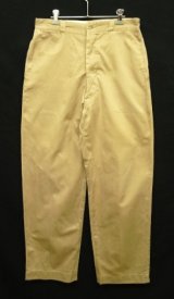 50'S アメリカ軍 US ARMY "MIL-T-2064C" ボタンフライ チノパンツ W32L33 (VINTAGE)