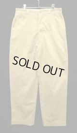 50'S アメリカ軍 US ARMY "MIL-T-2064C" ボタンフライ チノパンツ W32L33 (VINTAGE)