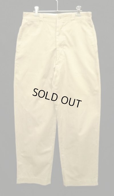 画像1: 50'S アメリカ軍 US ARMY "MIL-T-2064C" ボタンフライ チノパンツ W32L33 (VINTAGE)