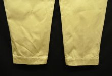 他の写真2: 60'S アメリカ軍 US ARMY コットン100% チノパンツ W38L33 RAPID製アルミジップ (VINTAGE)