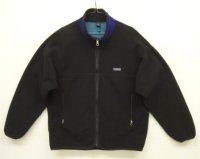 90'S PATAGONIA "LIGHT-X" 裏地P.E.F フリースジャケット ブラック USA製 (VINTAGE)