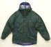 画像1: 90'S PATAGONIA "SUPER PLUMA JACKET" リップストップ ナイロンジャケット ダークグリーン/ブルー (VINTAGE) (1)
