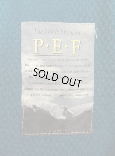 画像5: 90'S PATAGONIA "LIGHT-X" 裏地P.E.F フリースジャケット ブラック USA製 (VINTAGE)