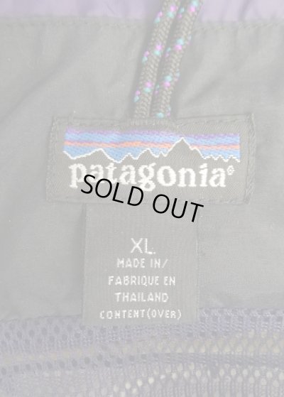 画像2: 90'S PATAGONIA "BACK BOWL ANORAK" ナイロン アノラック ブラック/ブルー/パープル (VINTAGE)