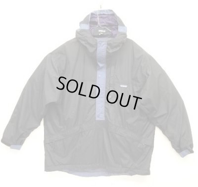 画像1: 90'S PATAGONIA "BACK BOWL ANORAK" ナイロン アノラック ブラック/ブルー/パープル (VINTAGE)